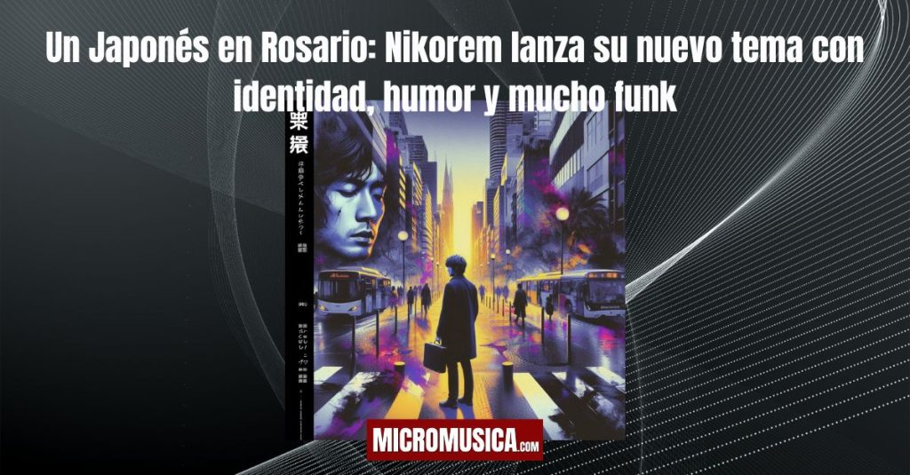 Un Japonés en Rosario: Nikorem lanza su nuevo tema con identidad, humor y mucho funk
